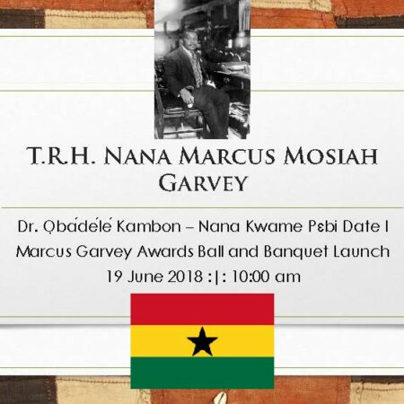 Nana Marcus Garvey, Authentic Pan-Afrikanism and Afrikan=Black Identity