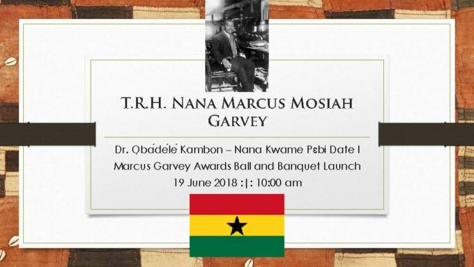 Nana Marcus Garvey, Authentic Pan-Afrikanism and Afrikan=Black Identity