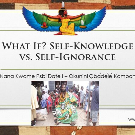 What if? Self-knowledge vs. Self-Ignorance