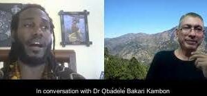 Okunini Obadele Bakari Kambon on Racism, Gandhi, Ambedkar, white world terror domination and India's caste system