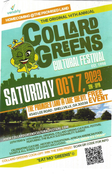 The Original Collard Greens Cultural Festival Est.1998